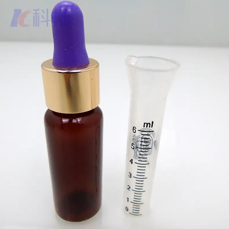 3ml5ml试剂瓶，PET材质，用于测试剂瓶，一次性保存液采样管，塑料提取管滴剂瓶
